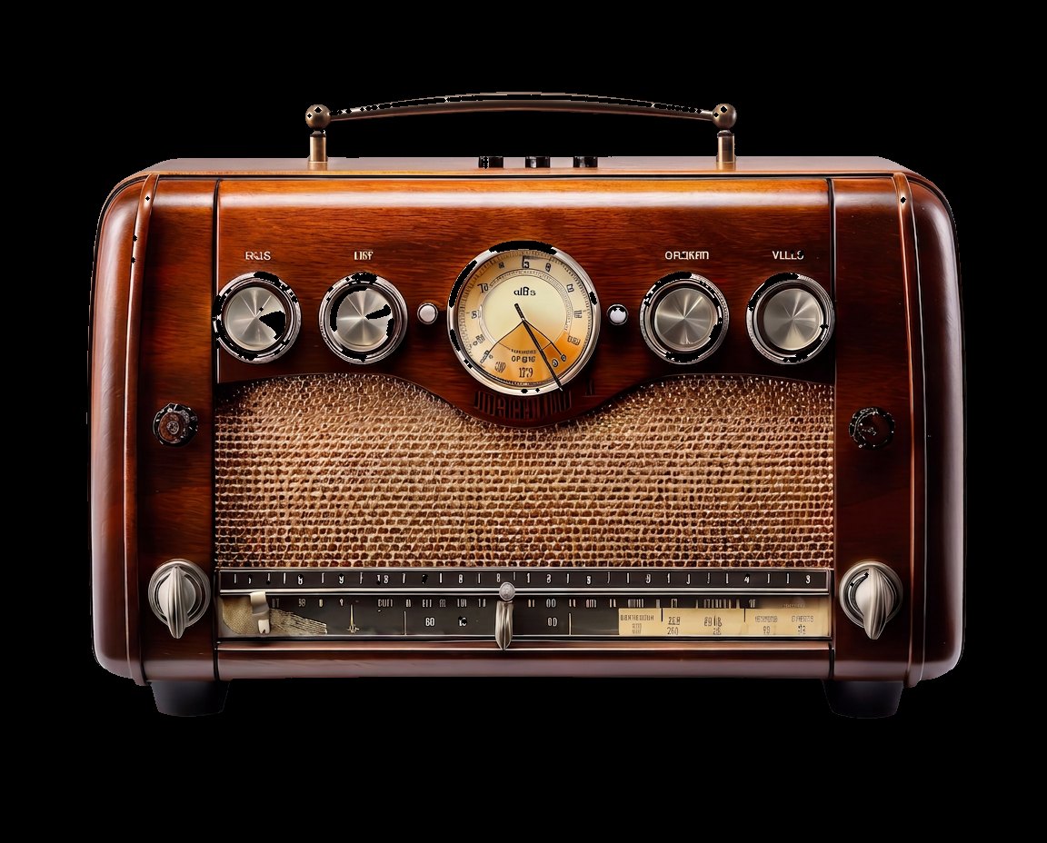 Vintage Found FM radio