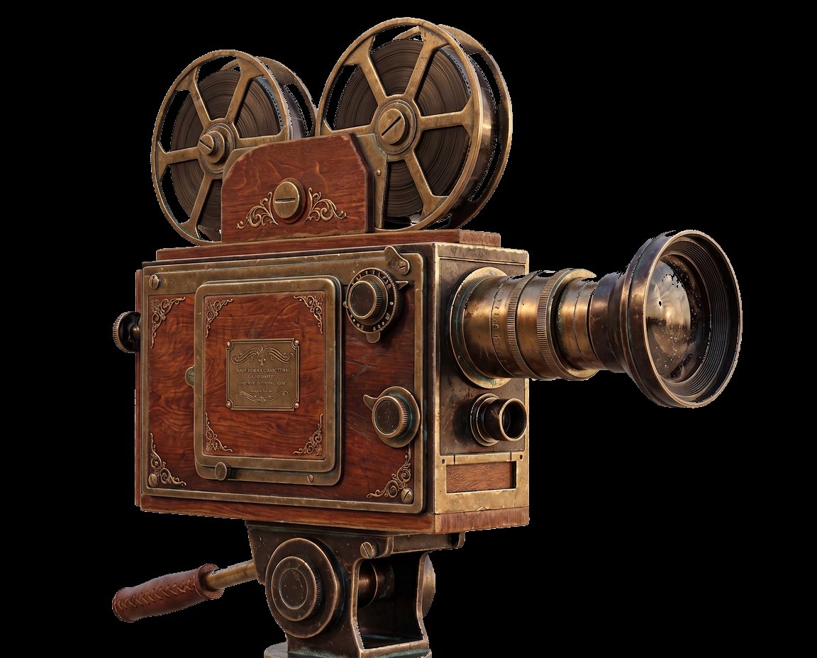 Vintage cinema camera