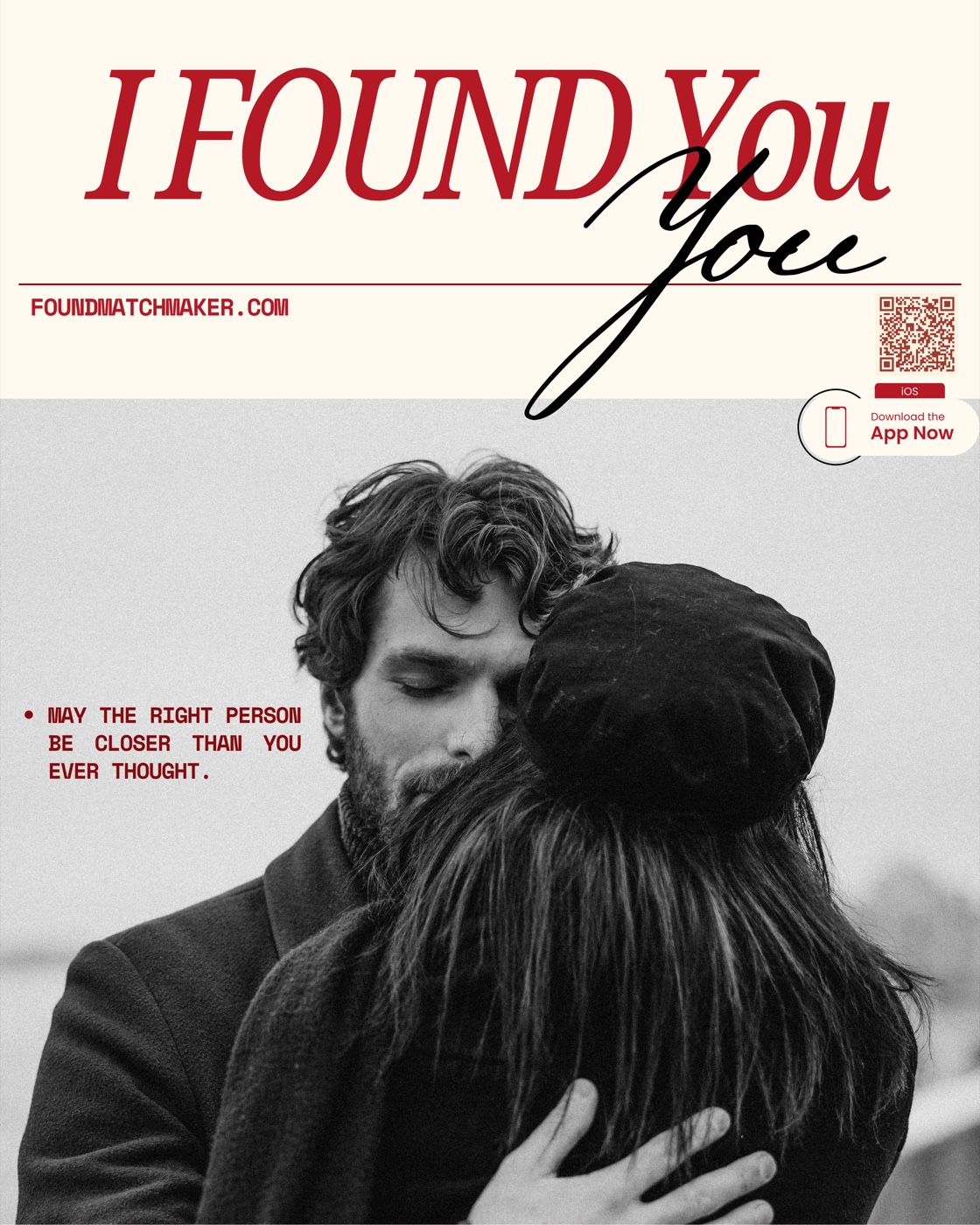 I found you — Found, a real-world dating app, now on the App Store