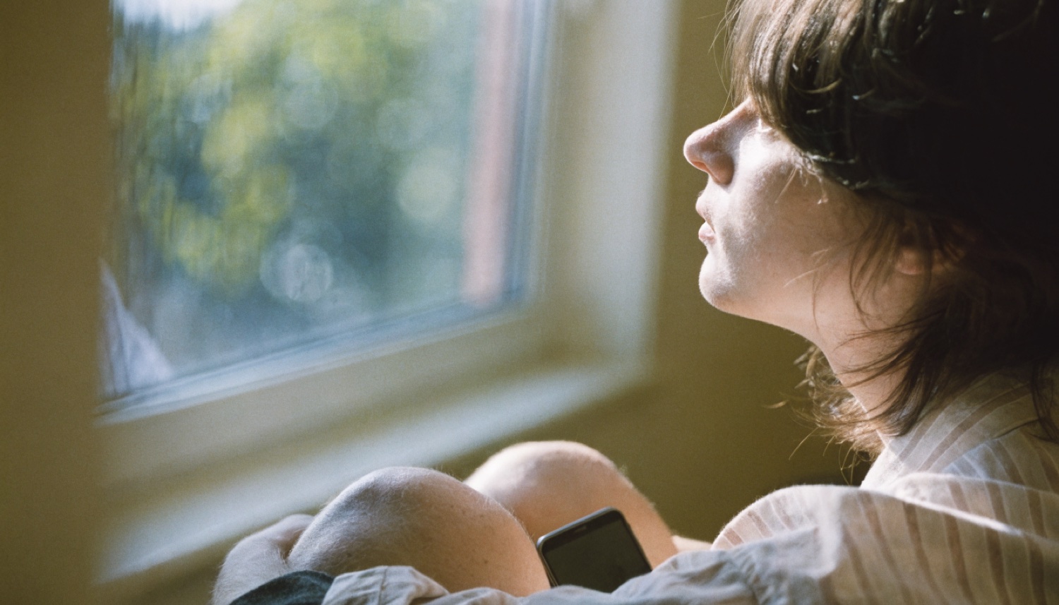Soft morning light through a window